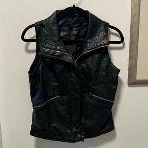 Leather Vest Jacket 😍